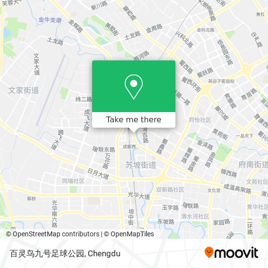 百灵鸟九号足球公园 map