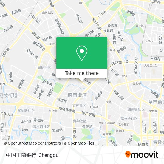 中国工商银行 map
