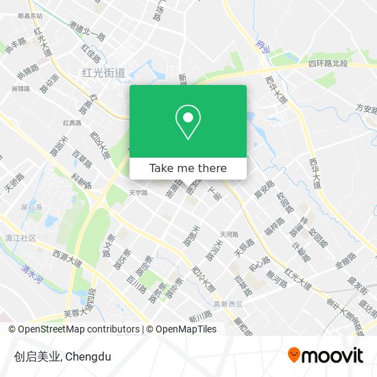 创启美业 map