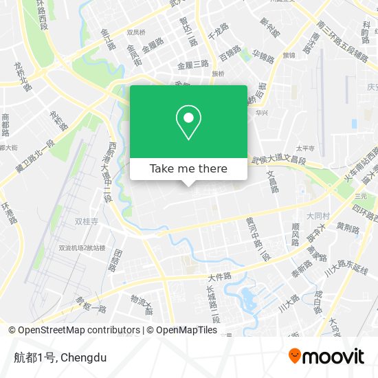航都1号 map