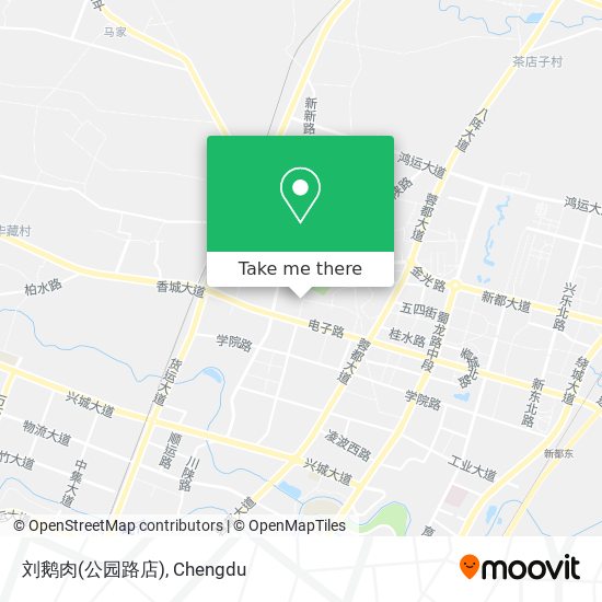 刘鹅肉(公园路店) map