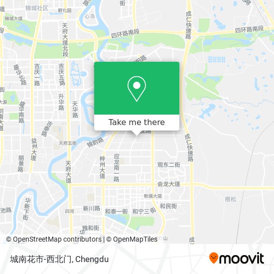 城南花市-西北门 map
