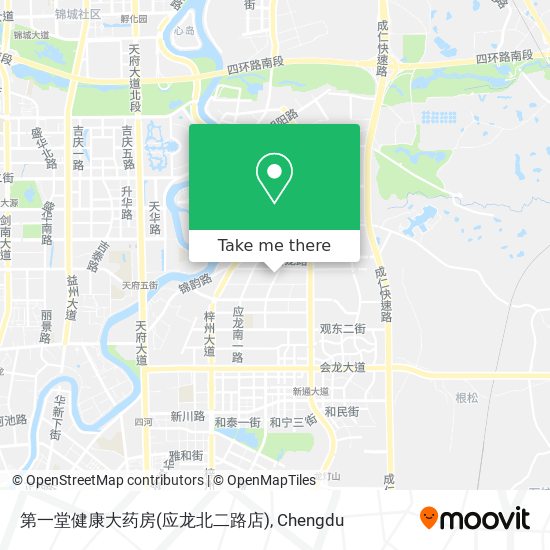 第一堂健康大药房(应龙北二路店) map