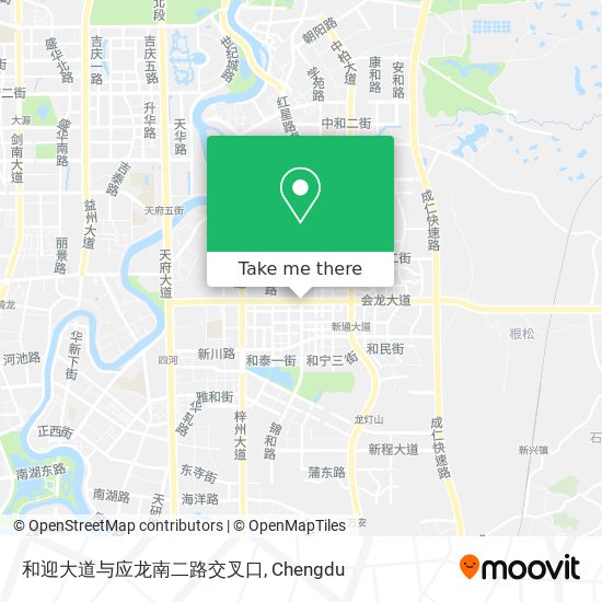 和迎大道与应龙南二路交叉口 map