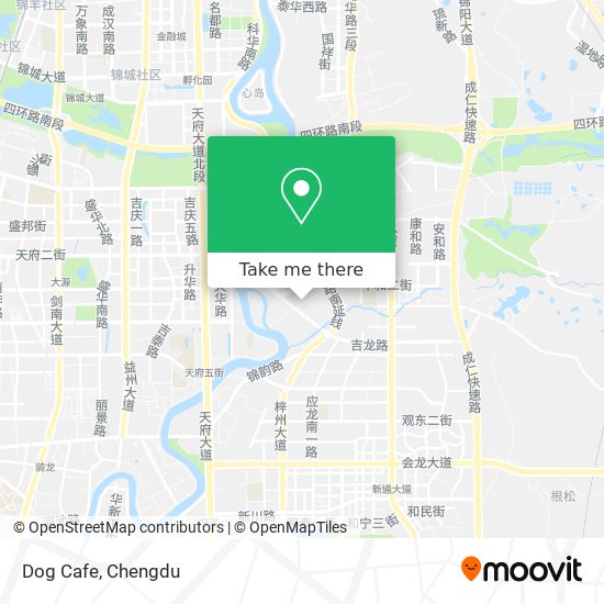 Dog Cafe map