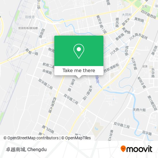 卓越南城 map