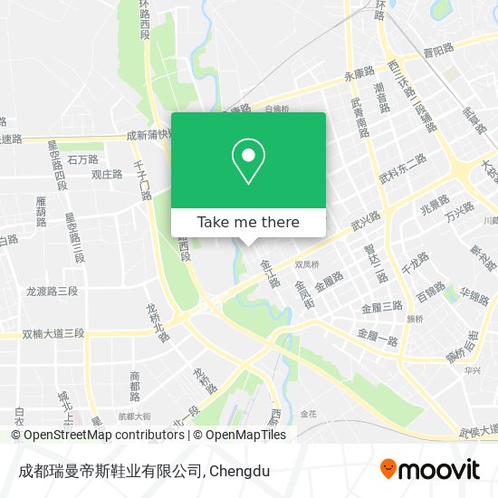 成都瑞曼帝斯鞋业有限公司 map
