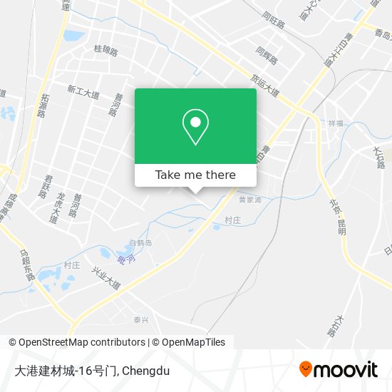 大港建材城-16号门 map