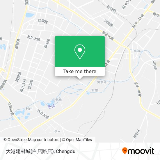 大港建材城(白店路店) map