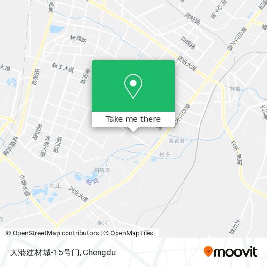 大港建材城-15号门 map