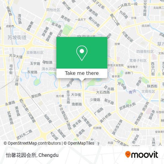 怡馨花园会所 map