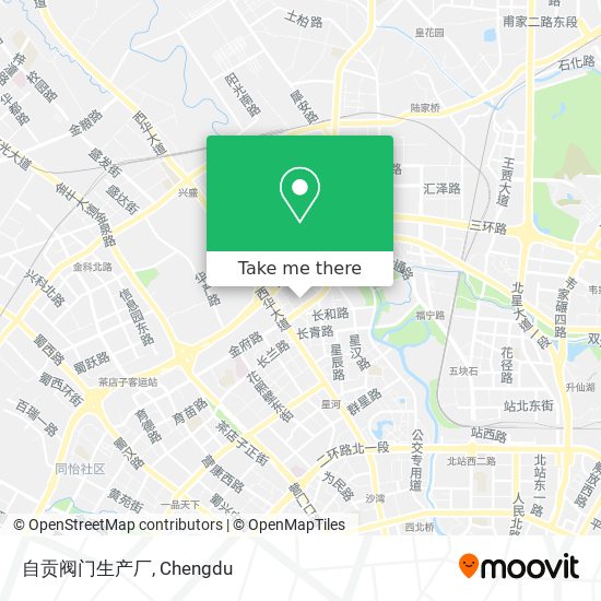 自贡阀门生产厂 map