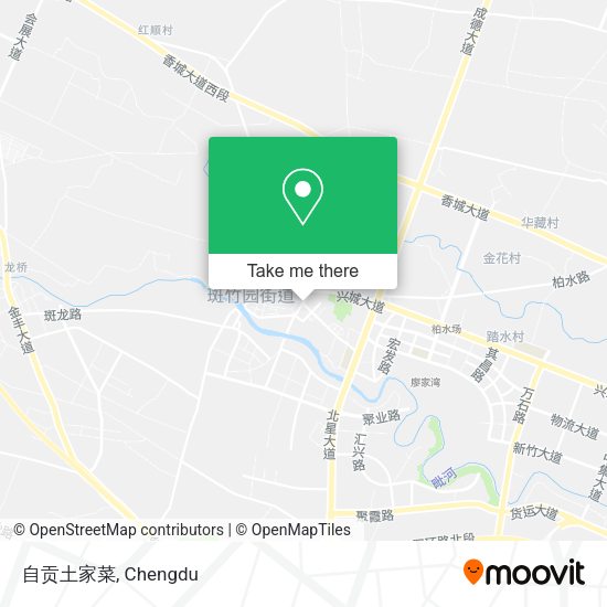 自贡土家菜 map