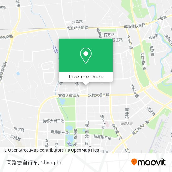 高路捷自行车 map