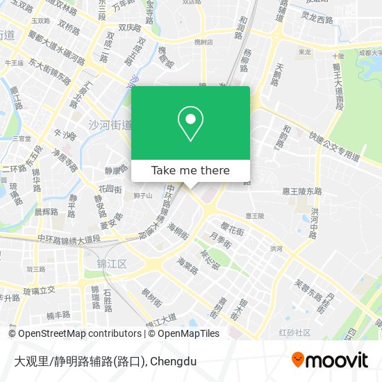 大观里/静明路辅路(路口) map