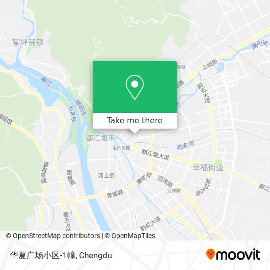 华夏广场小区-1幢 map