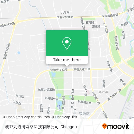成都九道湾网络科技有限公司 map