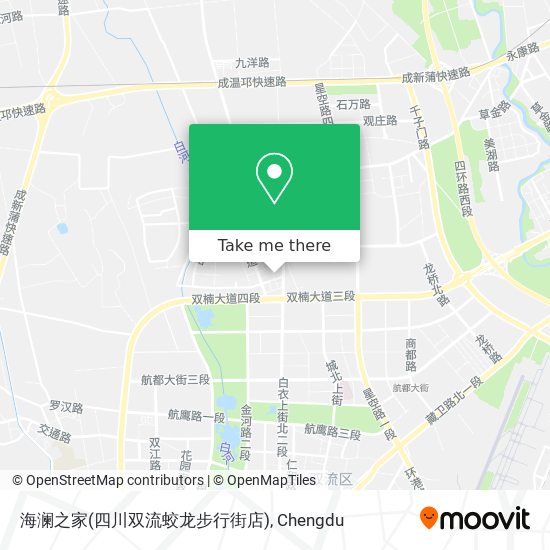 海澜之家(四川双流蛟龙步行街店) map