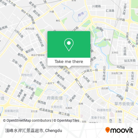 顶峰水岸汇景蕊超市 map