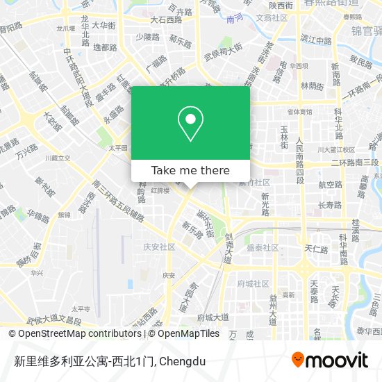 新里维多利亚公寓-西北1门 map