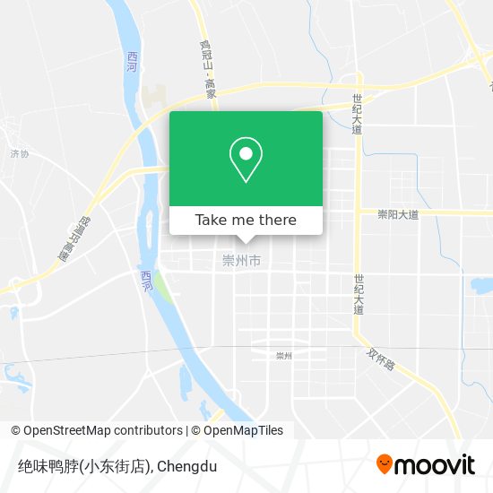 绝味鸭脖(小东街店) map