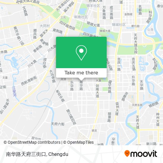 南华路天府三街口 map