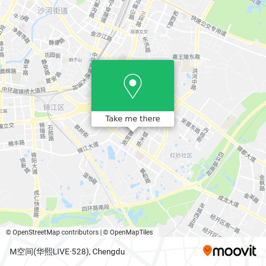 M空间(华熙LIVE·528) map