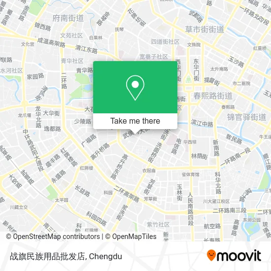 战旗民族用品批发店 map