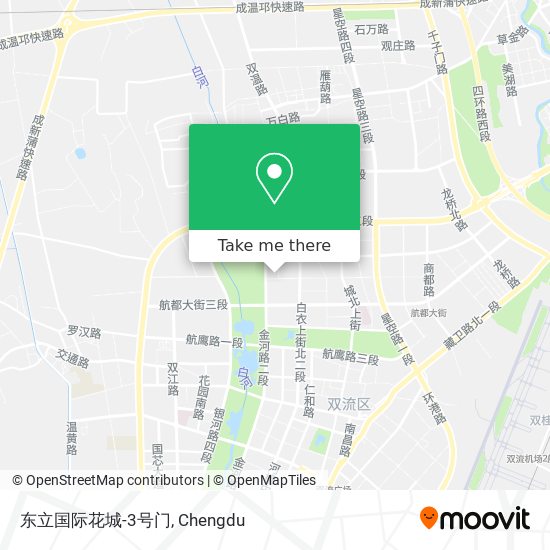 东立国际花城-3号门 map