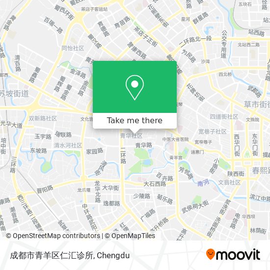 成都市青羊区仁汇诊所 map