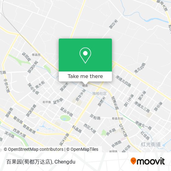 百果园(蜀都万达店) map