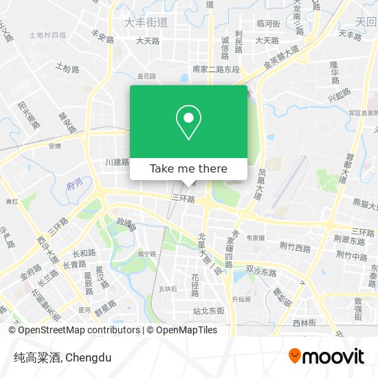 纯高粱酒 map