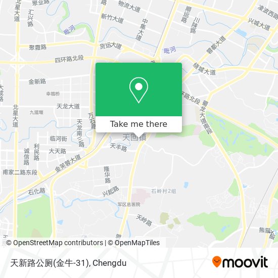 天新路公厕(金牛-31) map
