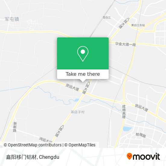 鑫阳移门铝材 map