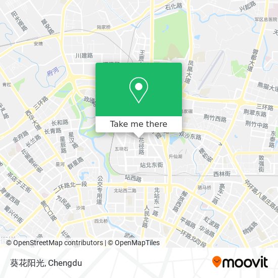 葵花阳光 map