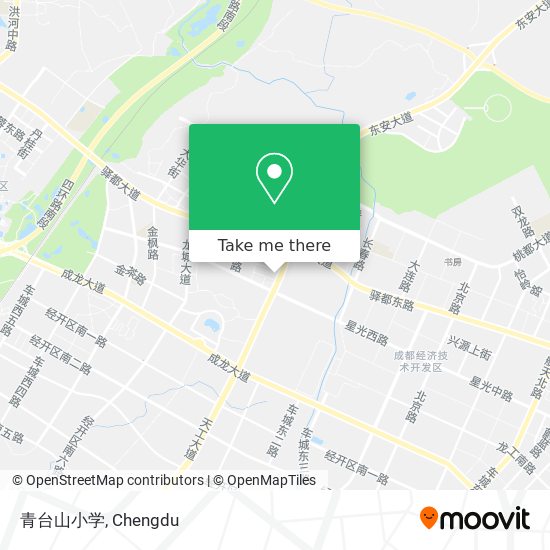 青台山小学 map