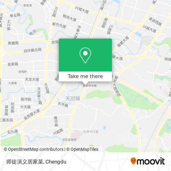 师徒演义居家菜 map