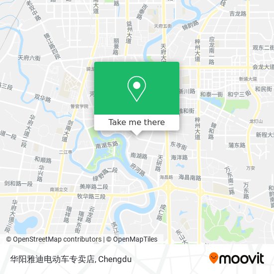 华阳雅迪电动车专卖店 map