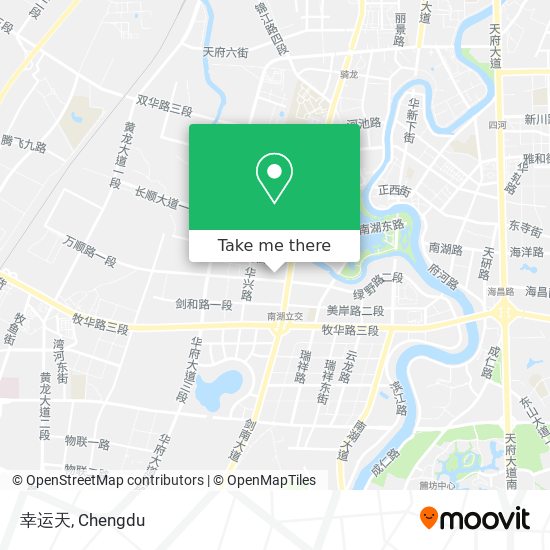 幸运天 map