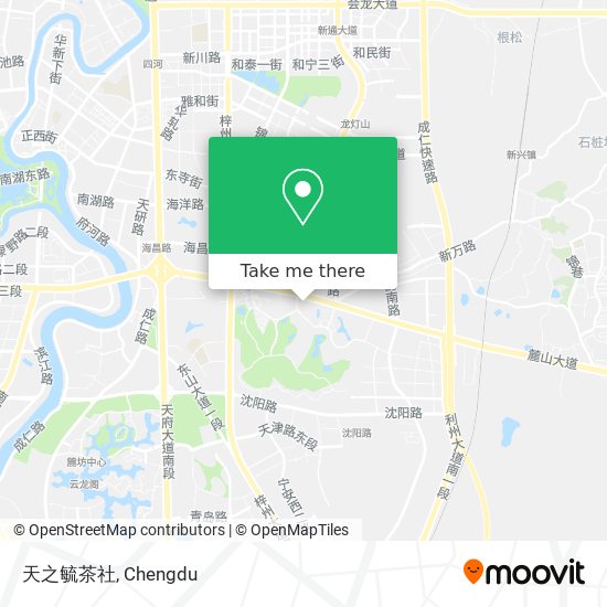 天之毓茶社 map