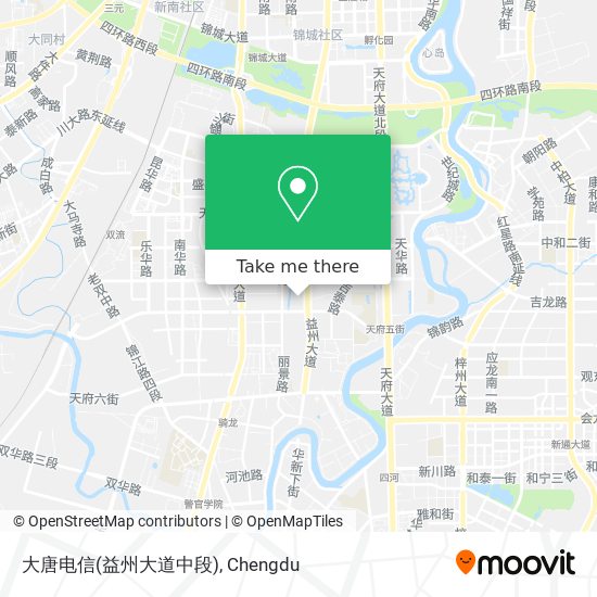 大唐电信(益州大道中段) map