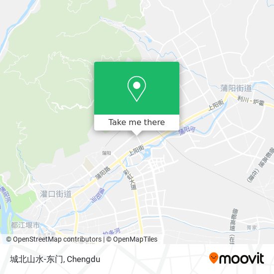 城北山水-东门 map