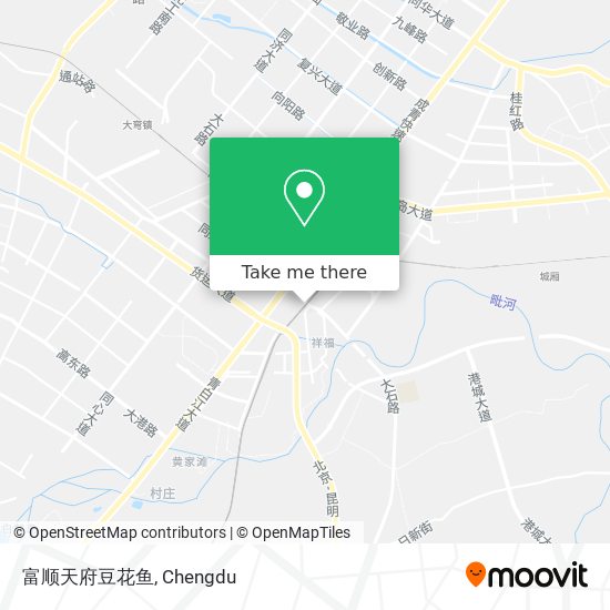富顺天府豆花鱼 map
