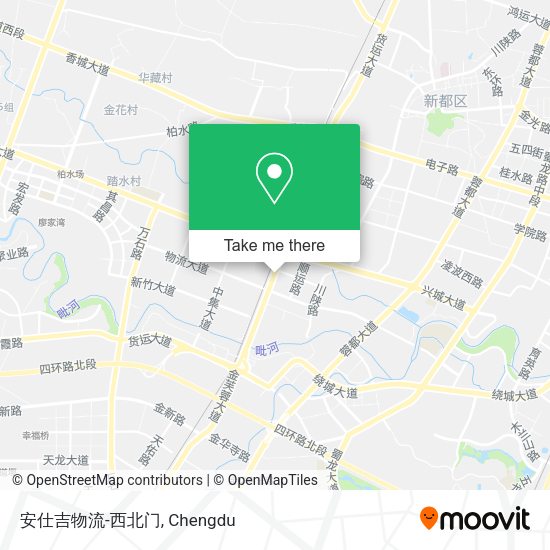 安仕吉物流-西北门 map