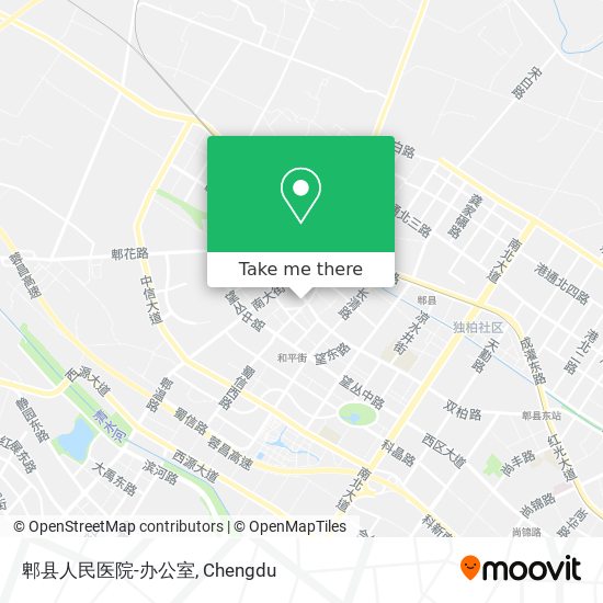 郫县人民医院-办公室 map