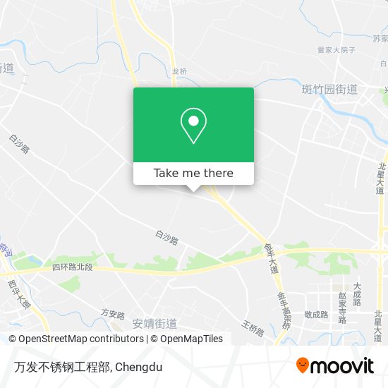 万发不锈钢工程部 map