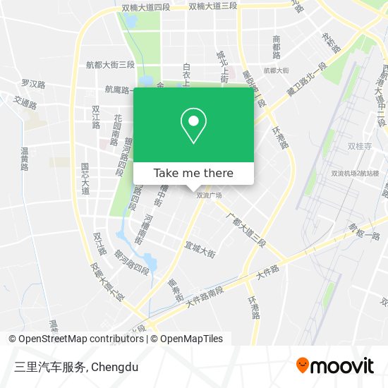 三里汽车服务 map