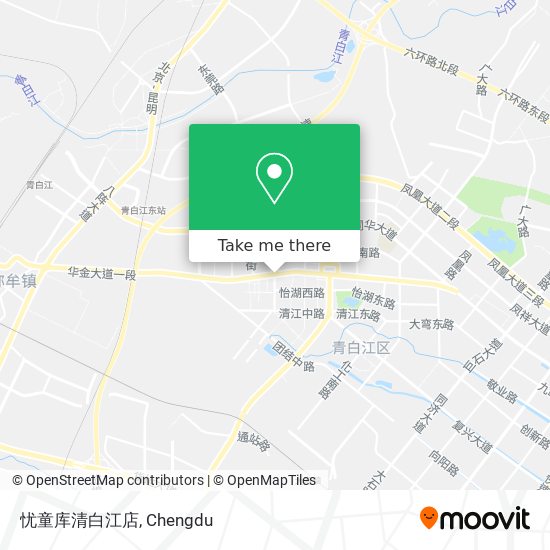 忧童库清白江店 map