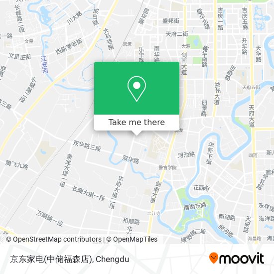 京东家电(中储福森店) map