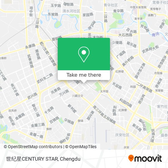 世纪星CENTURY STAR map